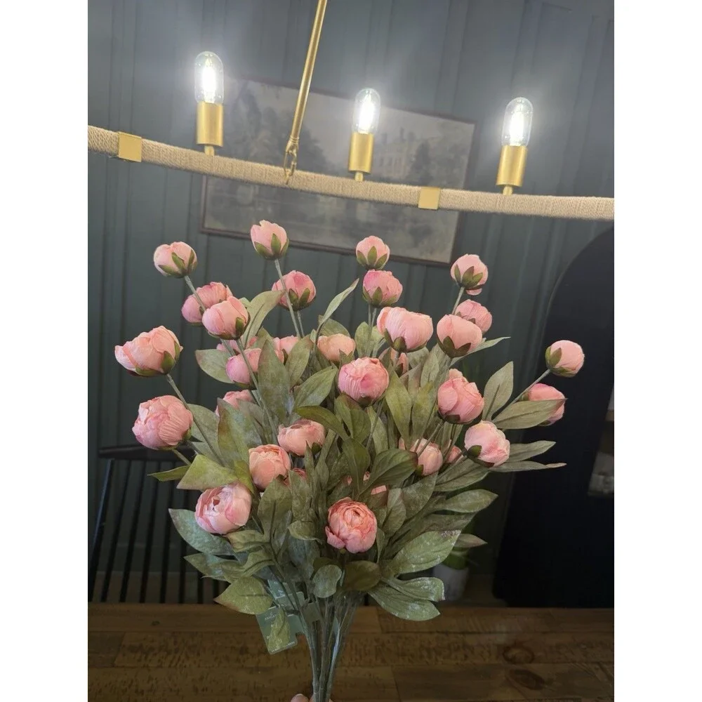 Set of 8 Viral Ashland Coral Peony Stems From Michael’s NEW 2026